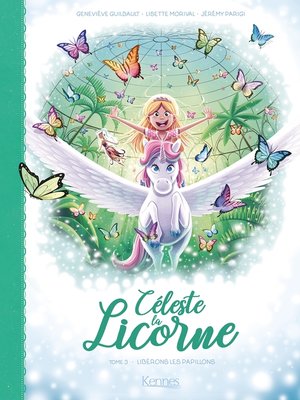cover image of Céleste la licorne T03 BD